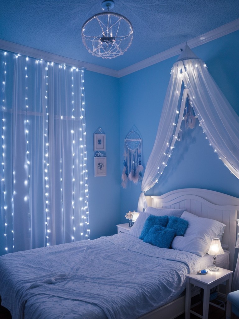 Whimsical Bedroom Vibes: Turn Your Apartment into a Blue Paradise!