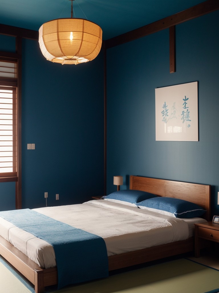 Create a Zen Bedroom Oasis with Tatami Mat and Paper Lanterns