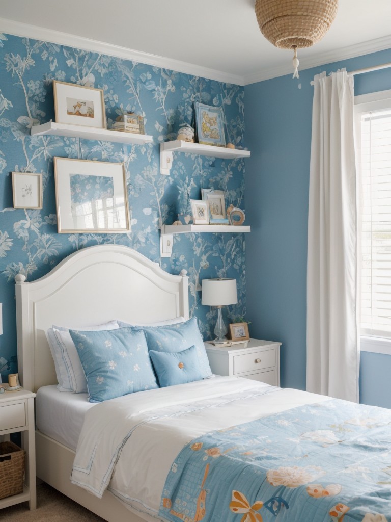 Whimsical Blue Bedroom Decorating Ideas for a Peaceful Escape