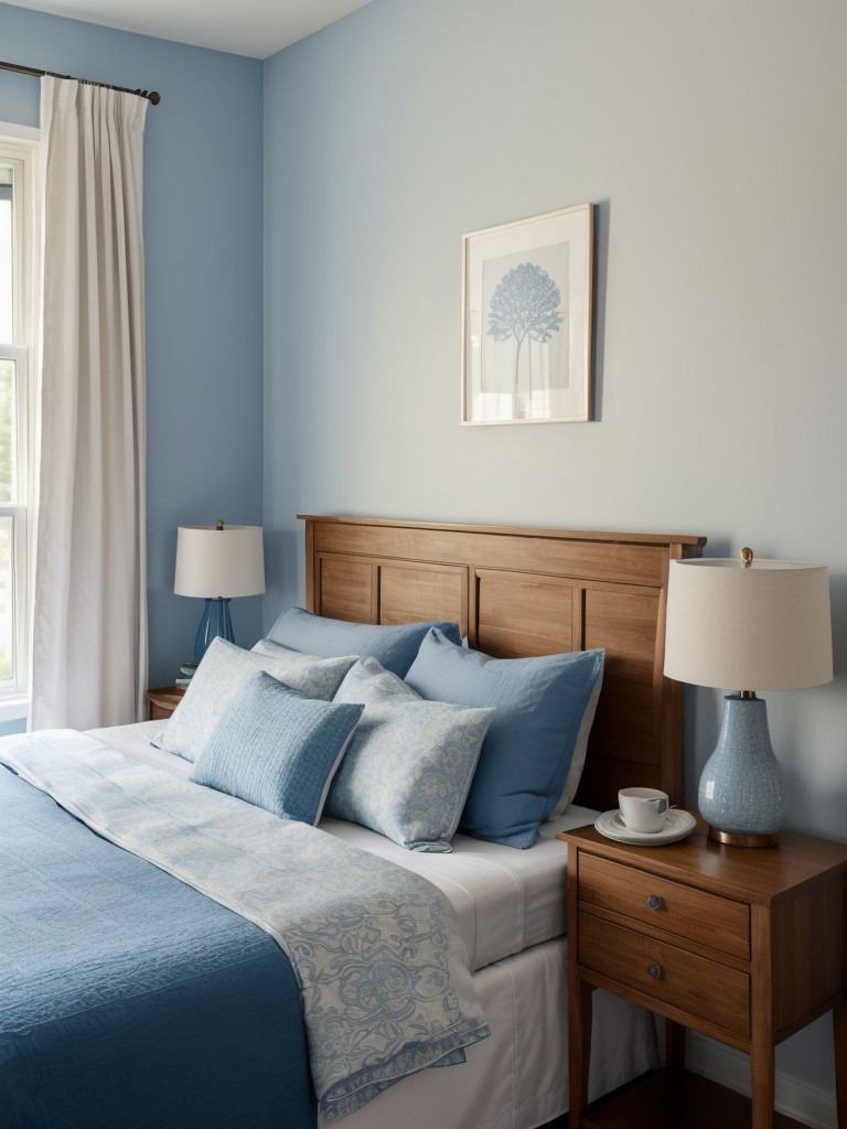 Serene Blue Bedroom Ideas: Achieve Peaceful Bliss in Your Apartment!