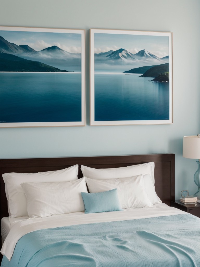 Serene Apartment Sleep Space: Blue Bedroom Makeover Ideas