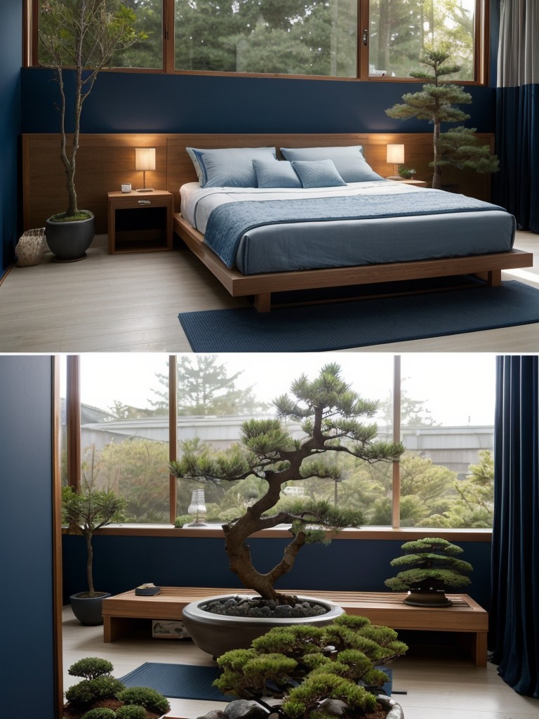 Serene Sleep Haven: Create a Blue Zen Bedroom Retreat