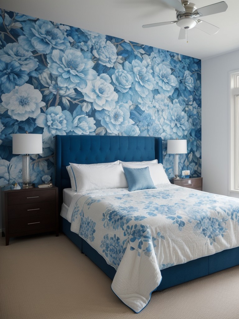 Sleep in Serenity: Elevate Your Apartment with Blue Bedroom Makeover!