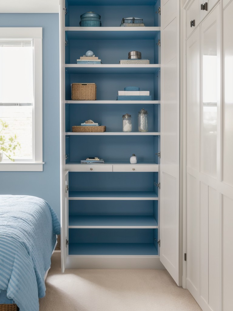 Maximize Apartment Storage with Built-in Wardrobes or Shelves!