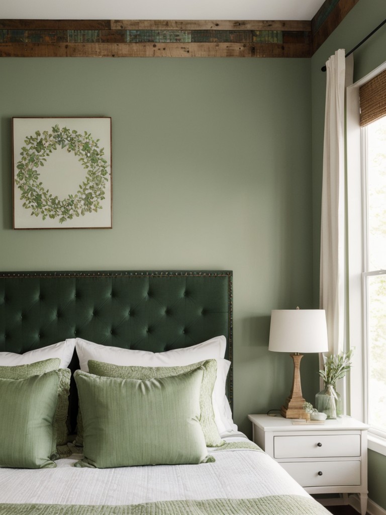 Create a Relaxing Oasis with Green Bedroom Décor!