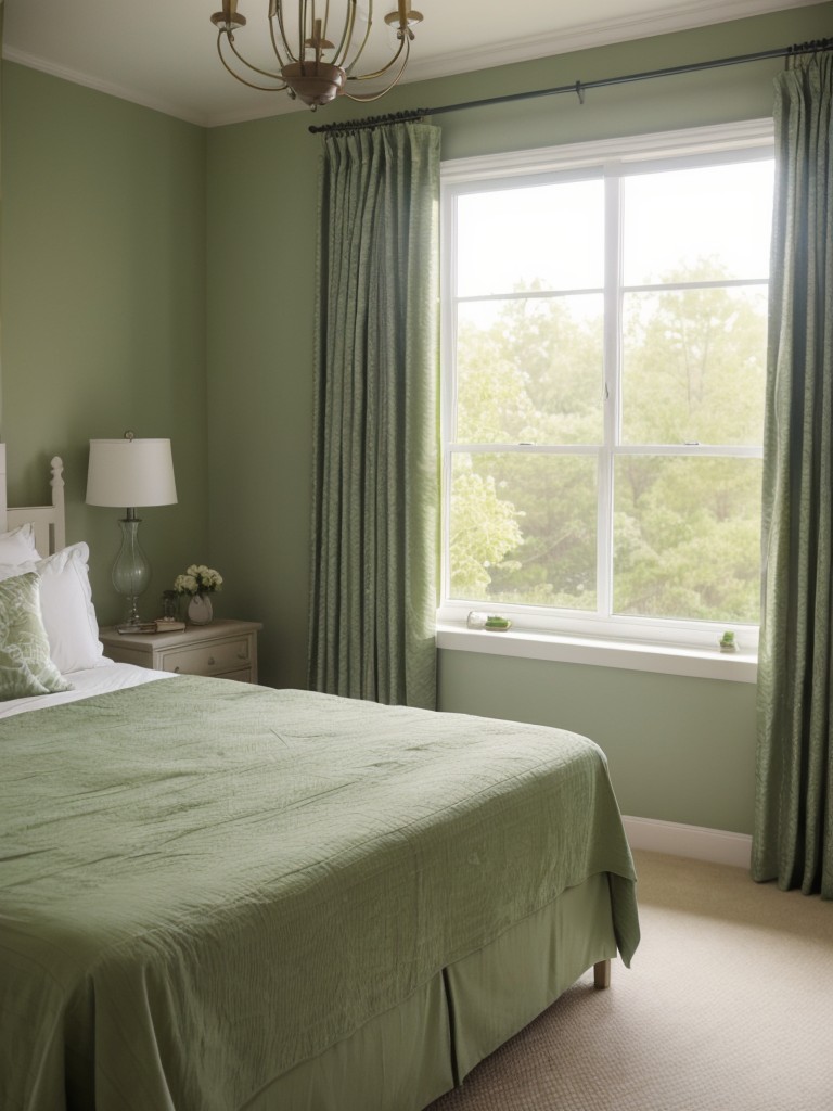 Create an Oasis with Green Bedroom Décor!