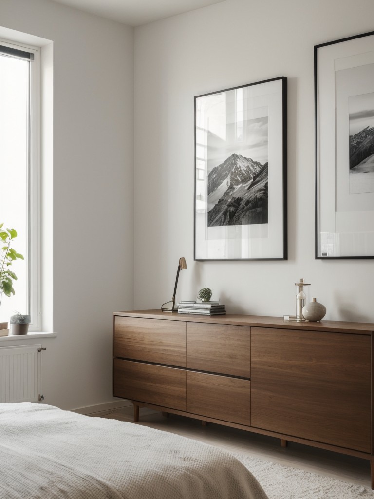 Scandi-Inspired Apartment: Personalize Your Space with Custom Art!