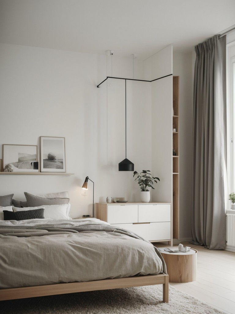 Scandinavian-inspired apartment: minimalist furniture for a modern oasis