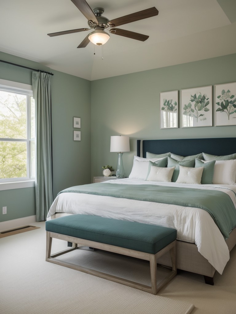 Green Dream: Elevate Your Apartment Bedroom with Envy-Worthy Décor!