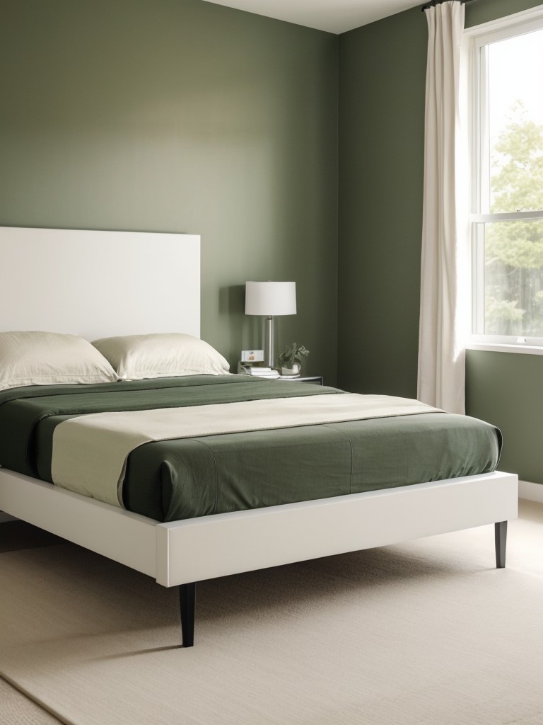 Sleek & Contemporary: Green Bedroom Décor Inspiration!