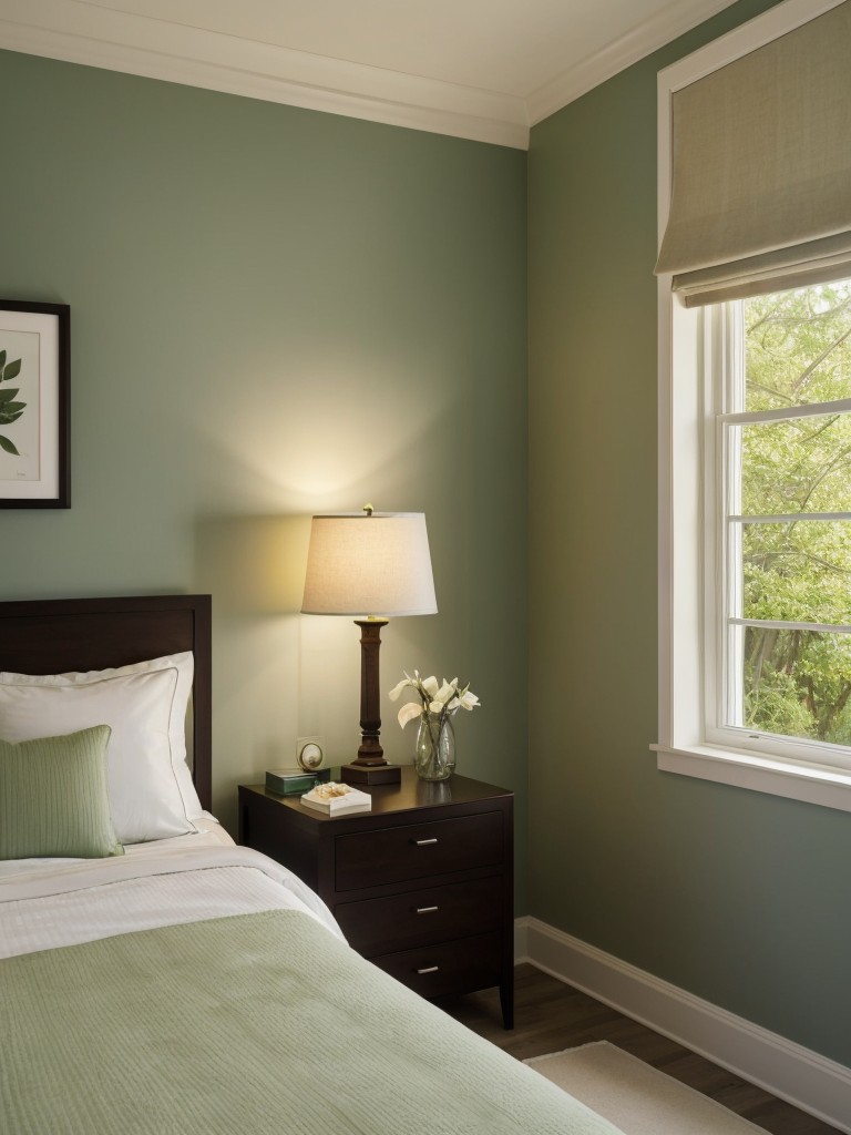 Serene Bedroom Vibes: Go Green with Tranquil Décor!