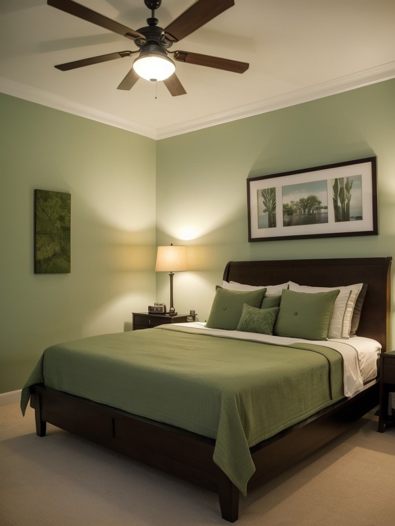 Green Bedroom Oasis: Create a Calming Retreat with Serene Décor!