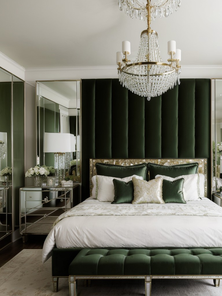 Nature-inspired Oasis: Stunning Ideas for a Green Apartment Bedroom!