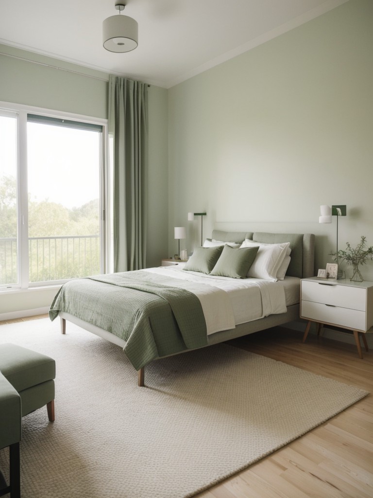 Natural Oasis: Green Bedroom Ideas for Apartment Dwellers