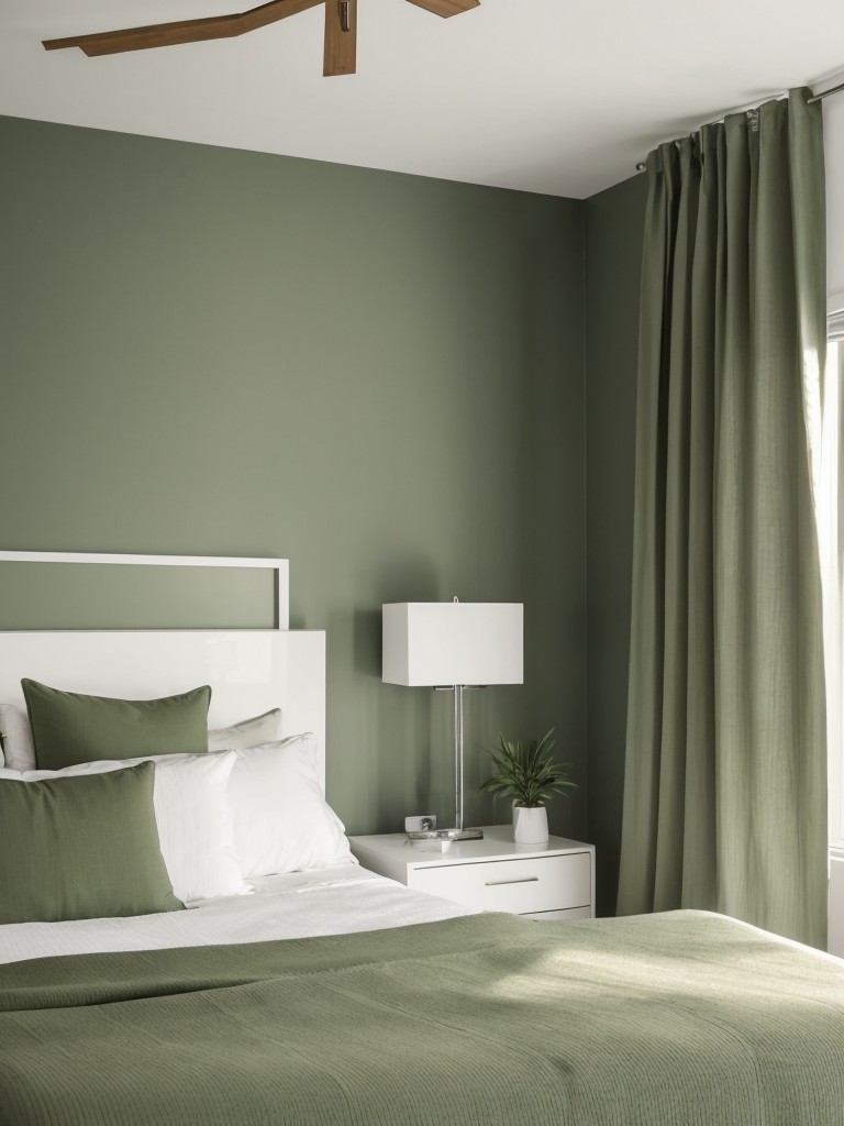 Tranquil and Minimalist: Green Bedroom Décor Trends!