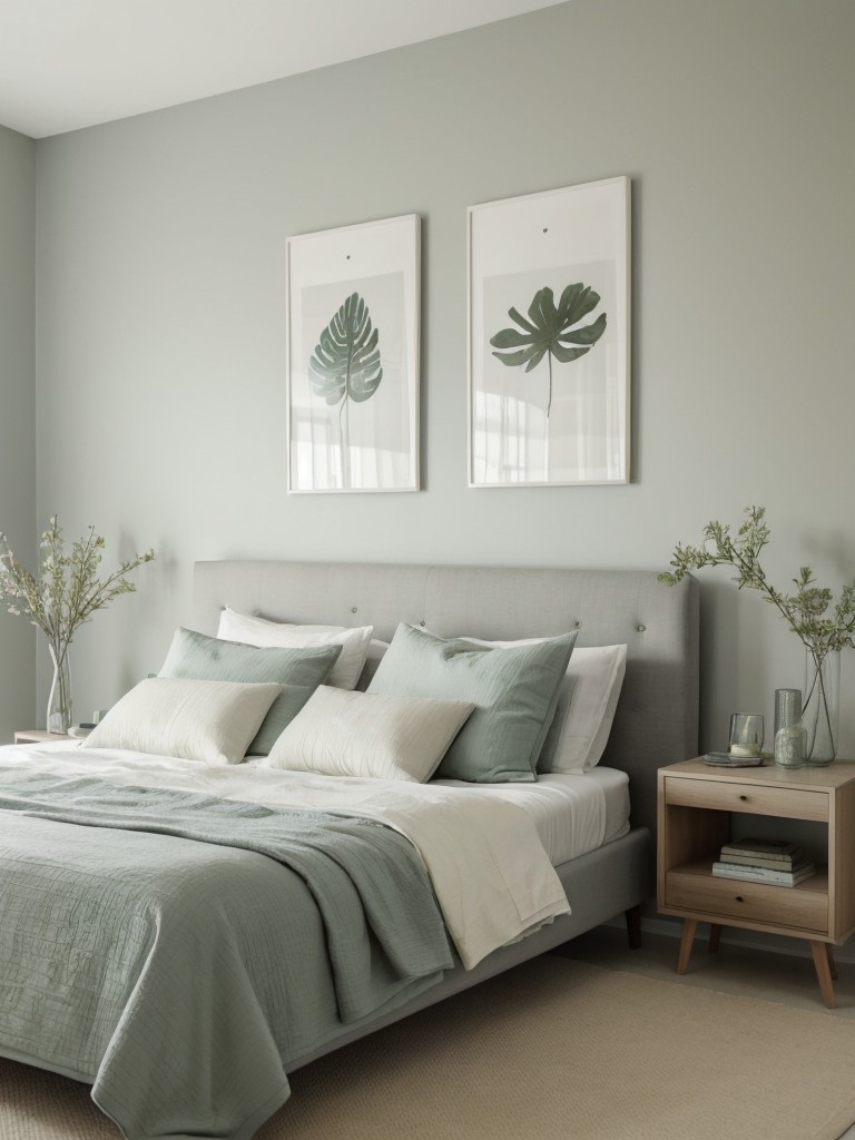 Zen Vibes: Tranquil Green Bedroom Décor Ideas