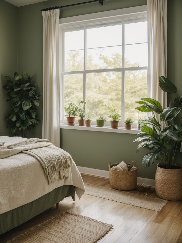 Green Bedroom Vibes: Serene & Stylish Apartment Décor Ideas!