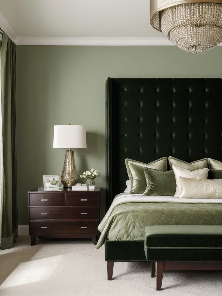 Glam up your bedroom with a plush velvet bed frame for ultimate elegance!