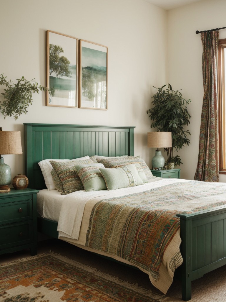 Gorgeous Apartment Decor: Serene and Stylish Green Bedroom Trends!