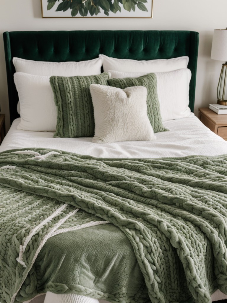 Cozy Chic: Elevate Your Bedroom with Plush Textiles!