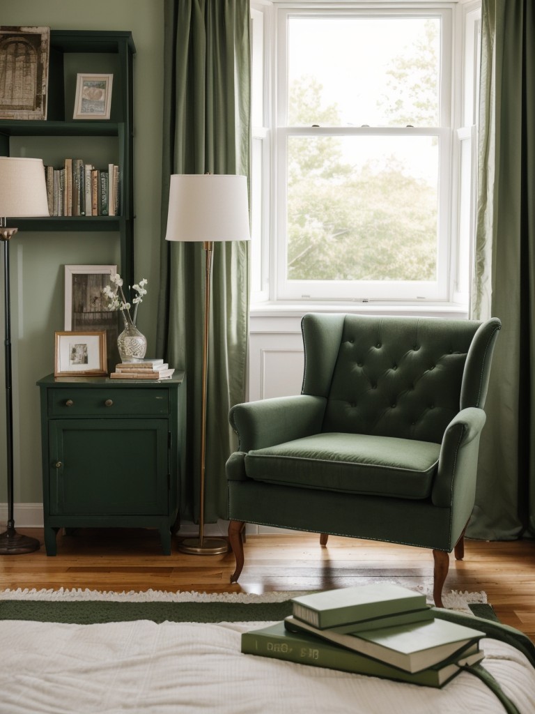 Green Bedroom Energizers: Cozy & Refreshing Décor for Your Apartment