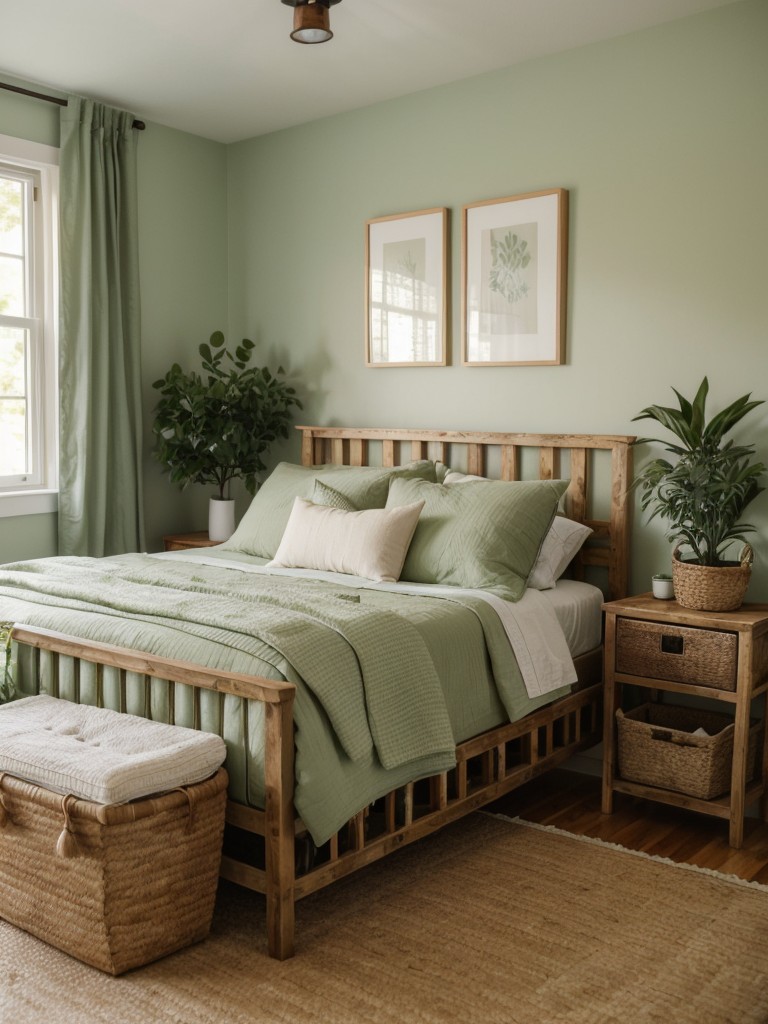 Energize Your Apartment with Refreshing Green Bedroom Décor!