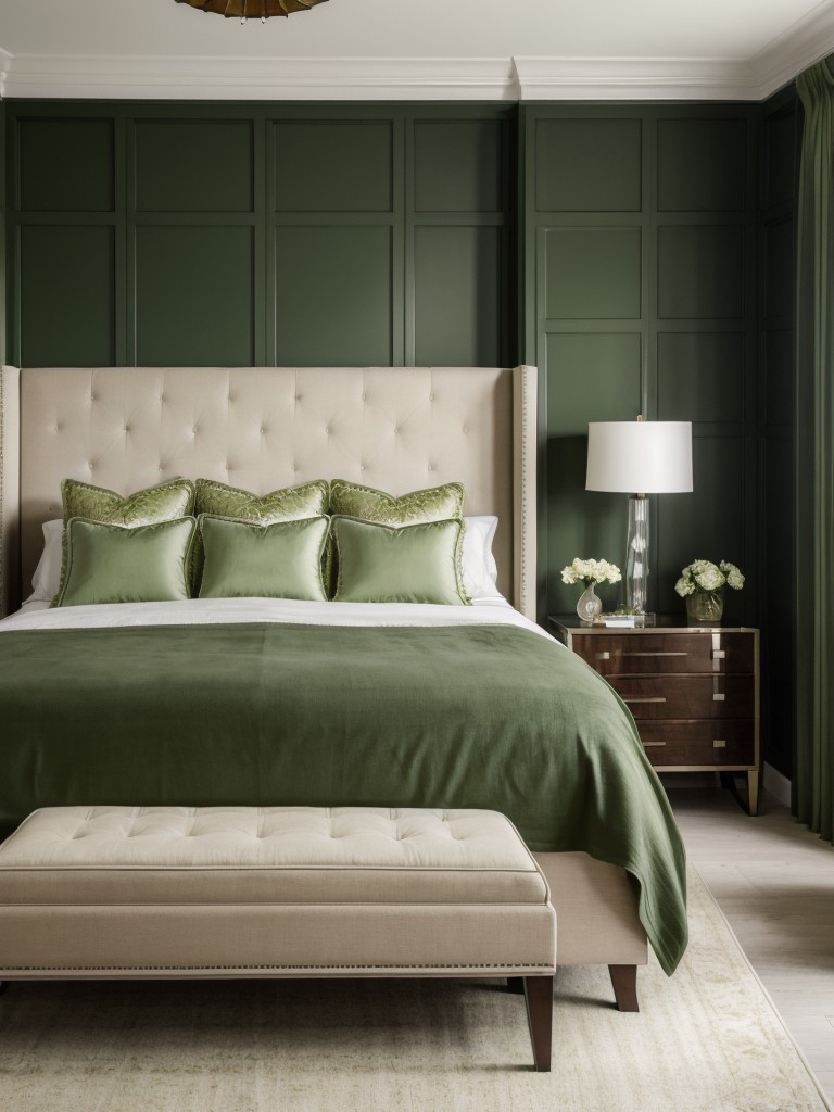 Revitalize Your Apartment: Energize Your Space with Green Bedroom Décor!