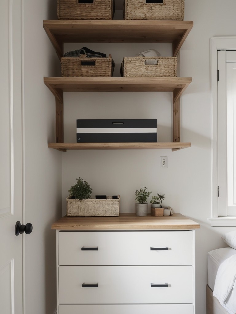 Clutter-Free Apartment: Sleek Storage Solutions for Maximum Comfort.