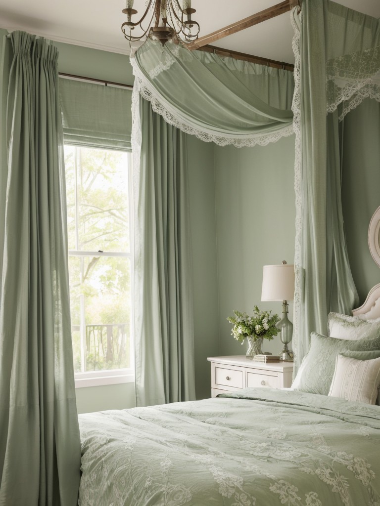 Serene & Refreshing Bedroom Décor: Lush Green Apartment Vibes!