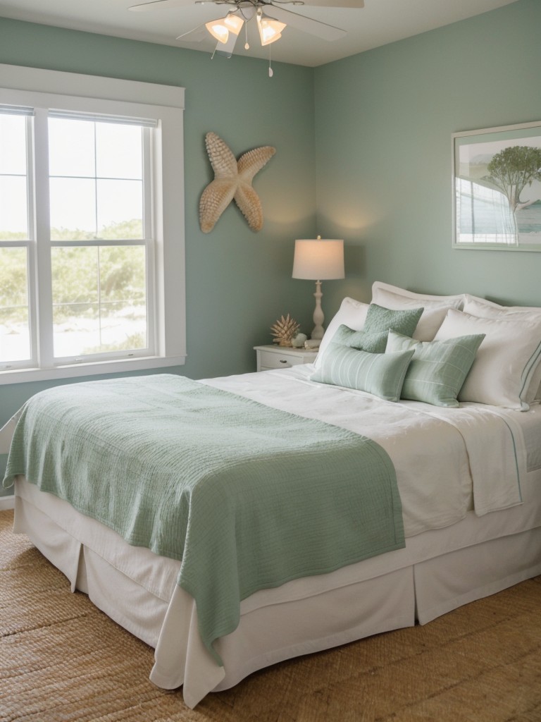 Create a Coastal Oasis with Serene Bedroom Décor!