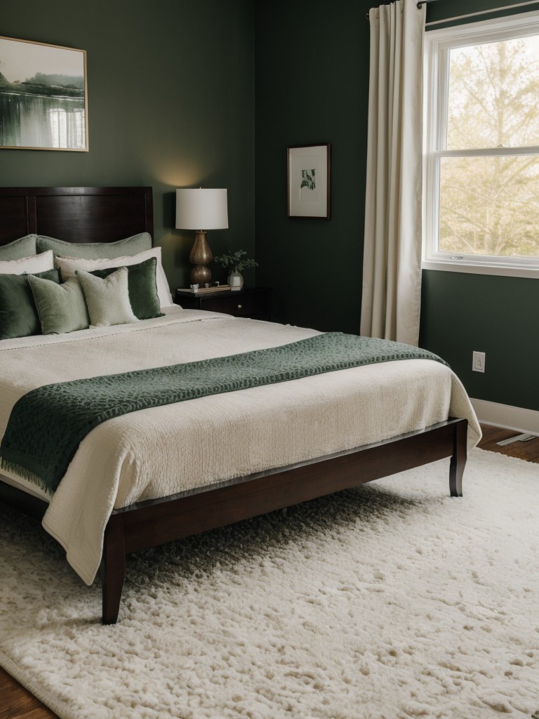 Cozy & Inviting: Transform Your Bedroom with Plush Area Rugs!