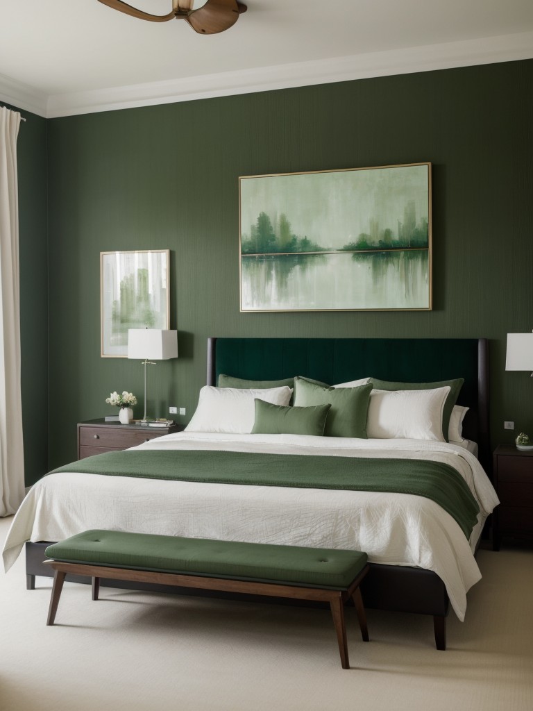 Serene Green Bedroom Inspiration: Elevate Your Space!