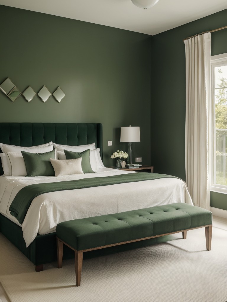 Green Bedroom Bliss: Serene Décor Ideas for Apartments!