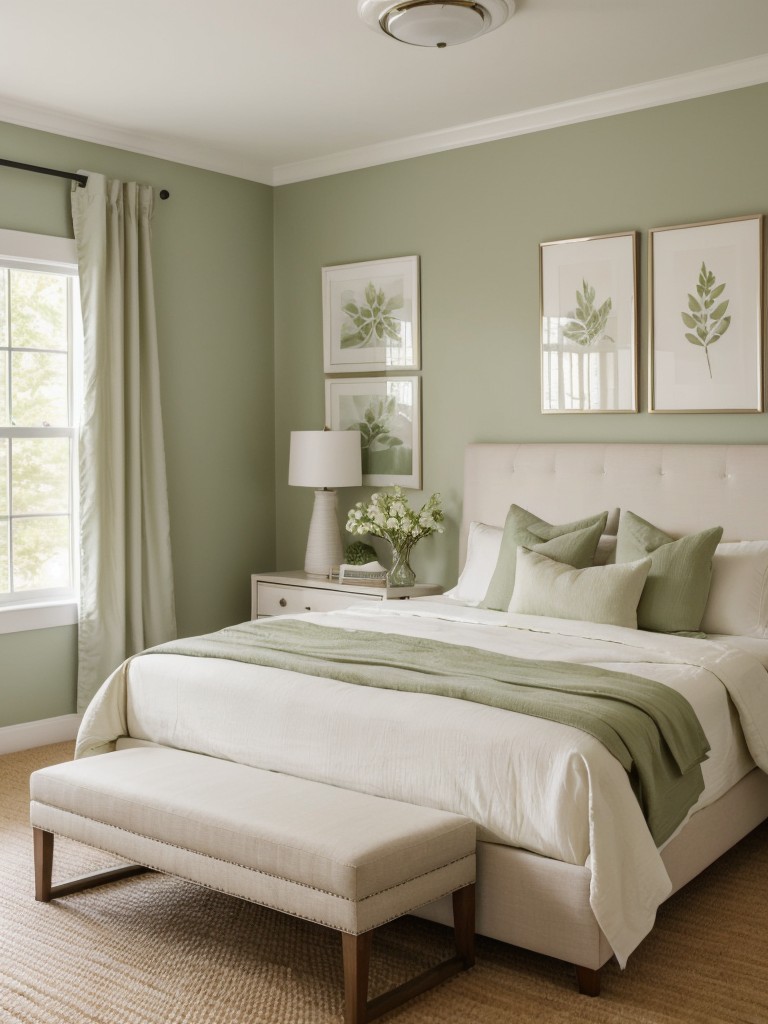 Serene and Tranquil: Green Bedroom Décor Ideas for a Calming Ambience!