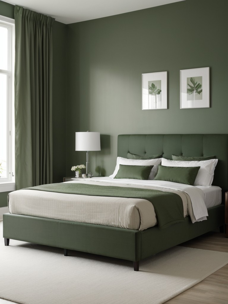 Go Green: Stylish Apartment Bedroom Ideas!