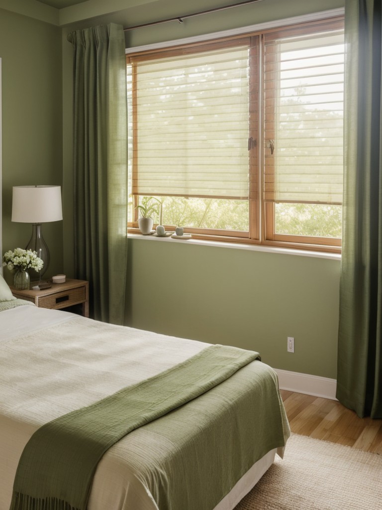 Serene & Chic: Green Bedroom Décor for a Zen Vibe!