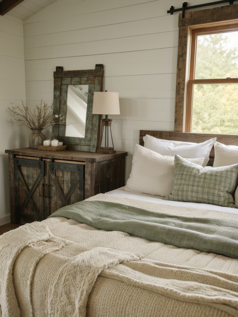 Rustic Farmhouse Bedroom: Create a Cozy Retreat with Vintage-Inspired Décor!