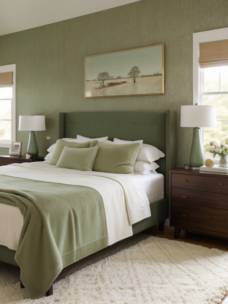 Gorgeous Green Bedroom: Create a Calm Retreat with Cozy Décor!