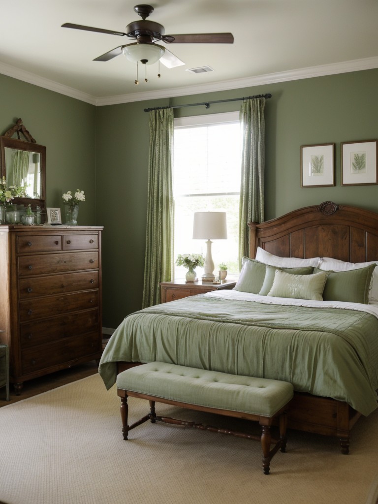 Bring the Outdoors In: Green Bedroom Decor Ideas for Your Apartment!