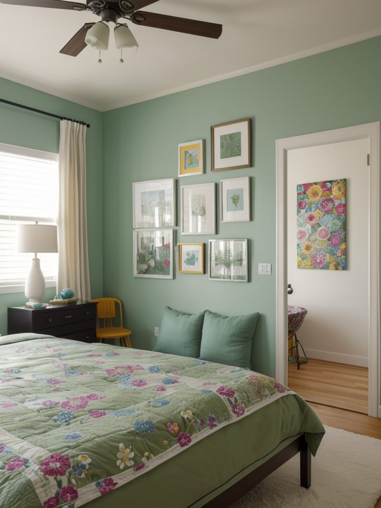 Green Dream: Transform Your Bedroom with Striking Décor!