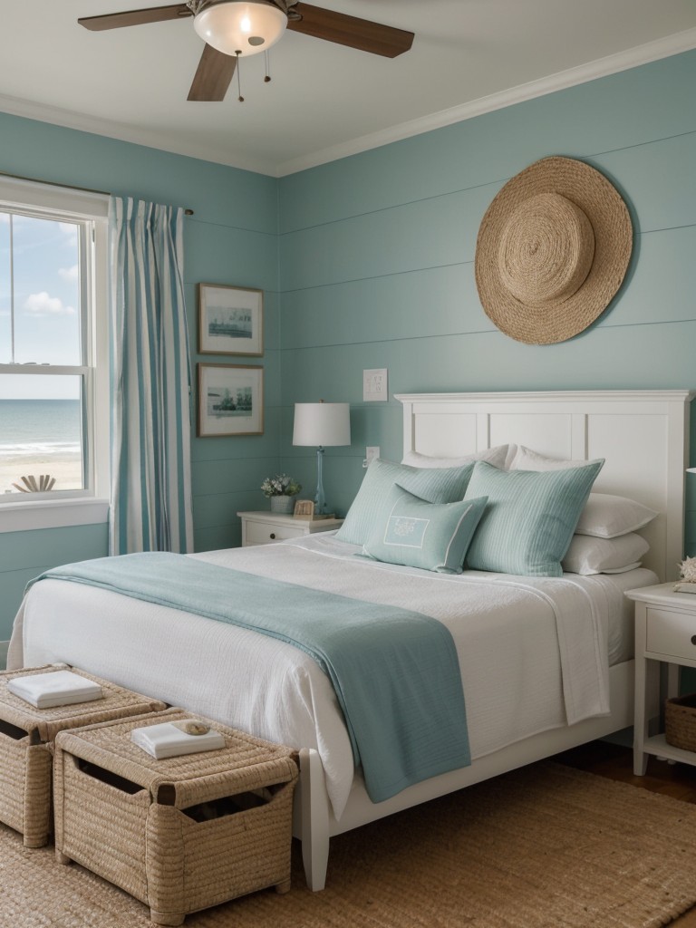 Beachside Bliss: Stunning Coastal-Inspired Bedroom Design Ideas!