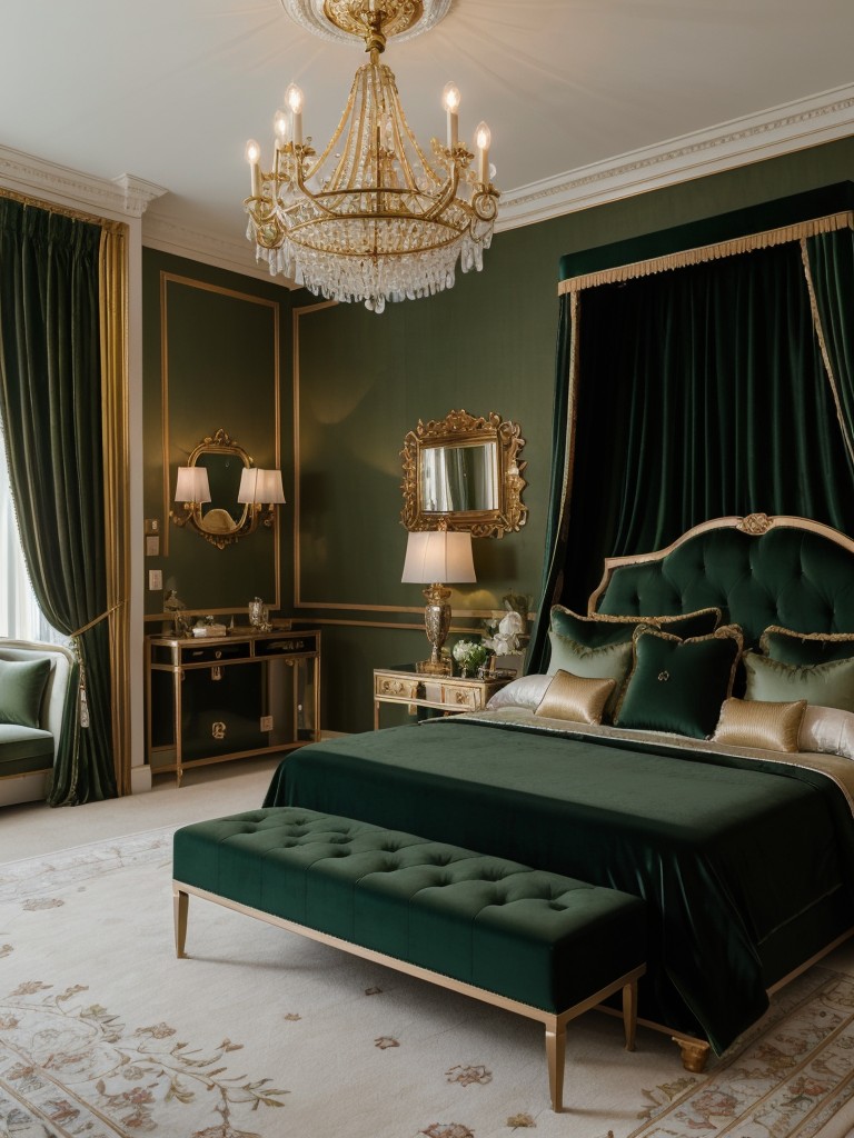 Ultimate Elegance: Green Bedroom Décor Ideas for a Stunning Space!