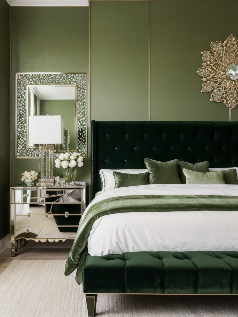 Green Bedroom Décor: Nature-Inspired Bliss for a Relaxing Haven!