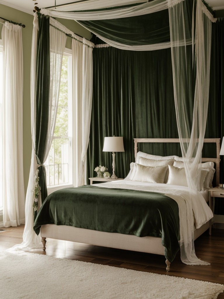 Green Bedroom Retreat: Create a Serene Oasis with Nature-Inspired Decor!