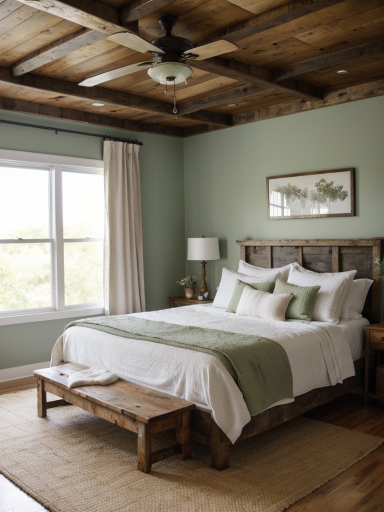 Revamp Your Apartment with Rustic Green Bedroom Decor!