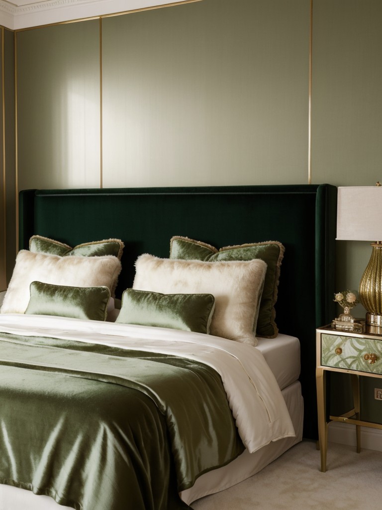 Create a Luxurious Bedroom Oasis with Green Décor Ideas!