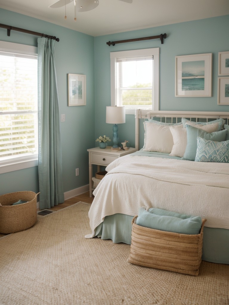 Coastal Chic: Transform Your Bedroom into a Serene Seaside Oasis!