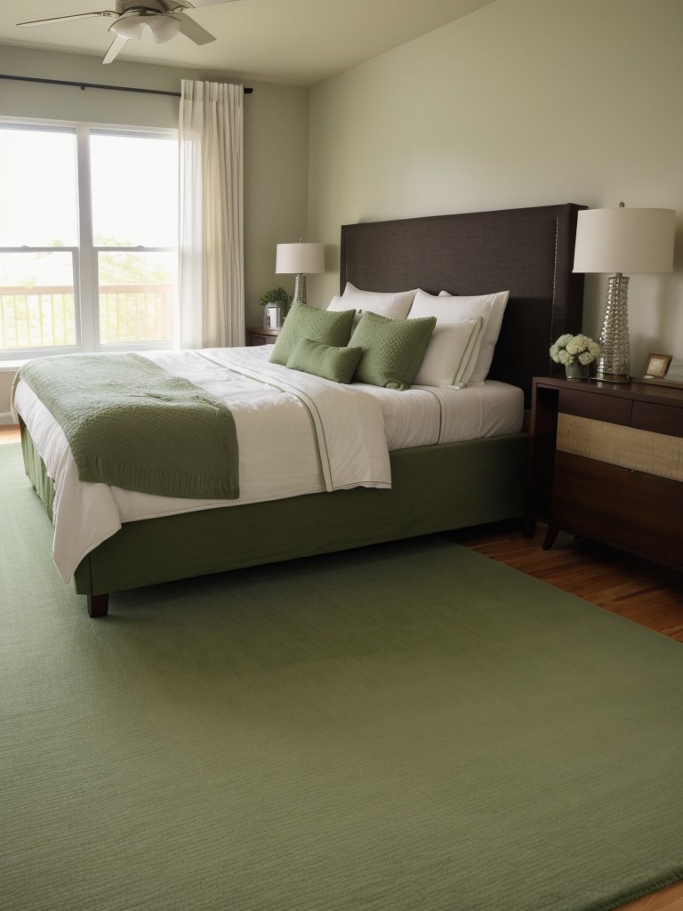 Green Bedroom Bliss: Transform Your Apartment to a Soothing Oasis!