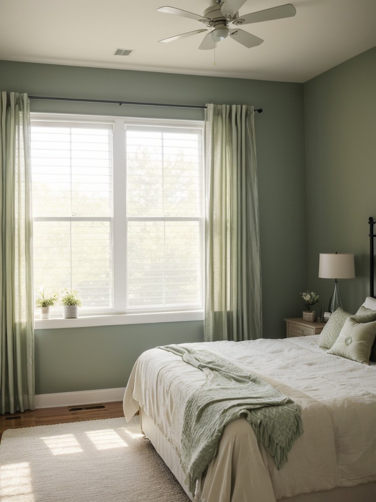 Serene Green: Transform Your Bedroom into a Calming Oasis!