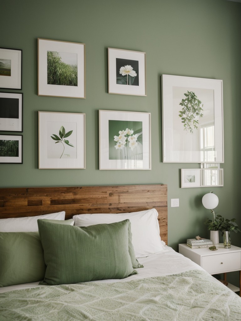 Create a Harmony: Green Bedroom Décor for a Balanced Apartment!